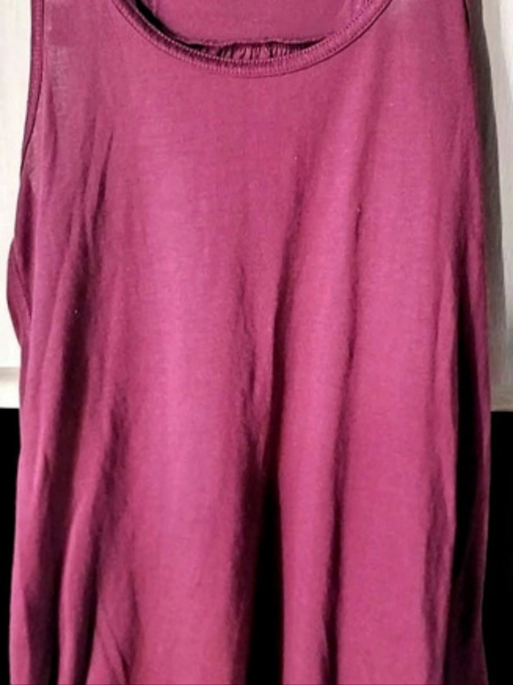 Bella + Canvas Flowy Collection Racerback Tank Top Pink Medium
